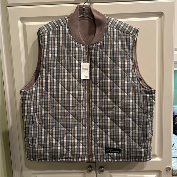 Pleasures Horns Reversible Quilted Vest - Picture 3 of 6